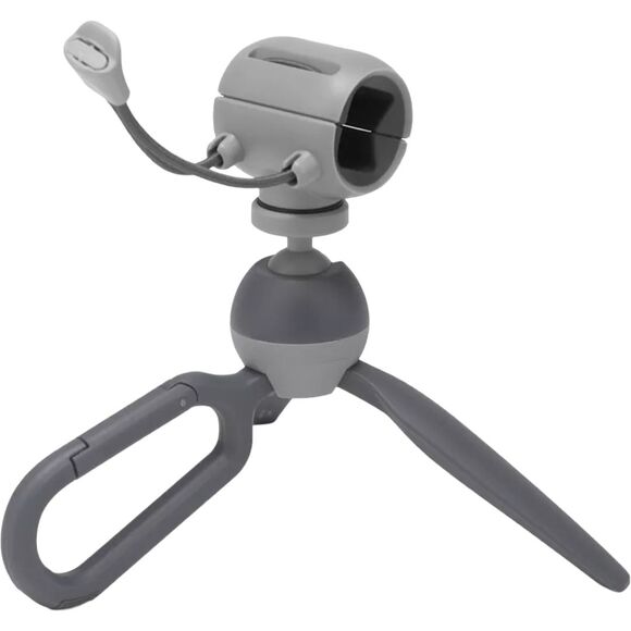 JOBY HandyPod Clip Tripod Phone Mount Foldable Tabletop Grey Vlogging Camera - Picture 2 of 13
